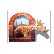 Veselá Stena Samolepka Safari žirafa - cena, porovnanie