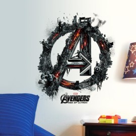 Veselá Stena Samolepka Znak Avengers