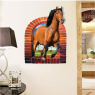 Veselá Stena Samolepka Kôň v okne - cena, porovnanie