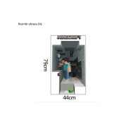 Veselá Stena Samolepka Minecraft Velikost: 70 x 50 cm - cena, porovnanie