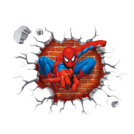 Veselá Stena Samolepka Spiderman zo steny