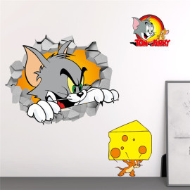 Faro Tom A Jerry samolepky na stenu 42x33