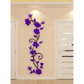 Faro Flower Purple samolepky na stenu