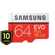 Samsung Micro SDXC Evo+ 64GB - cena, porovnanie