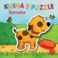 Kniha s puzzle - Šteniatko - cena, porovnanie