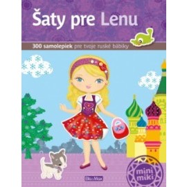 Šaty pre LENU – Kniha samolepiek 