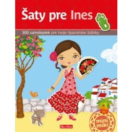 Šaty pre INES – Kniha samolepiek     