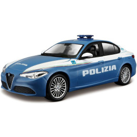 Bburago Alfa Romeo Giulia Polizia 1:24