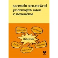 Slovník kolokácií prídavných mien v slovenčine - cena, porovnanie