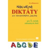 Nácvičné diktáty zo slovenského jazyka pre 1. ročník ZŠ - cena, porovnanie