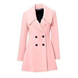 Ashley Brooke Dizajnový krátky kabát ružový