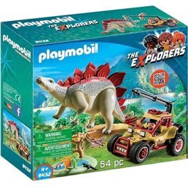 Playmobil 9432 Výskumné auto so stegosaurom
