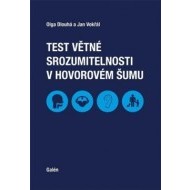 Test větné srozumitelnosti v hovorovém šumu (+ 2 CD) - cena, porovnanie