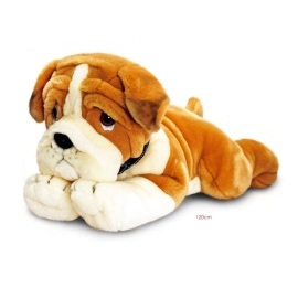 Keel Toys Anglický buldog 120cm