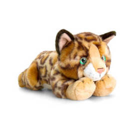 Keel Toys Plyšová Bengalská mačka 30cm