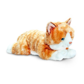 Keel Toys Plyšová hrdzavá mačka 30cm