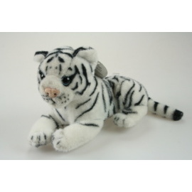Otto-Toys Plyšový Tiger biely 22cm
