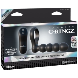 Pipedream Fantasy C-Ringz Remote Control Double Penetrator