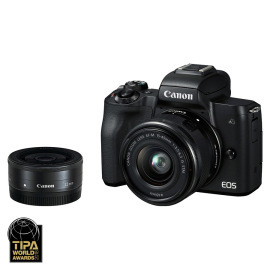 Canon EOS M50 + EF-M 15-45mm + EF-M 22mm