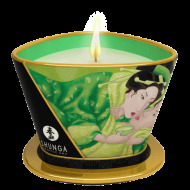 Shunga Libido Massage Candle Exotic Green Tea 170ml - cena, porovnanie