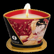 Shunga Libido Massage Candle Sparkling Strawberry Wine 170ml - cena, porovnanie