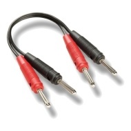 Mystim Adapter Wire for 4mm Banana Plug Junction Male to 4mm Banana Plug Junction Male 10cm - cena, porovnanie