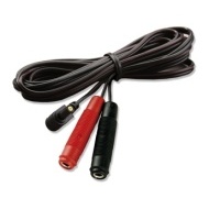 Mystim Adapter Wire Round Plug to 4mm Banana Plug Junction Female 160cm - cena, porovnanie