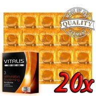 Vitalis Premium Stimulation Warming 20ks - cena, porovnanie