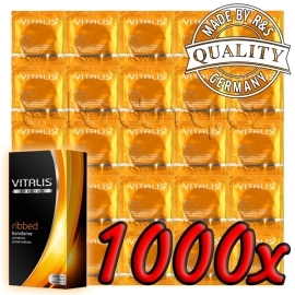 Vitalis Premium Ribbed 1000ks