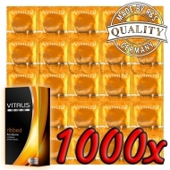 Vitalis Premium Ribbed 1000ks - cena, porovnanie