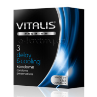 Vitalis Premium Delay & Cooling 3ks - cena, porovnanie