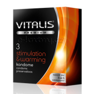 Vitalis Premium Stimulation Warming 3ks - cena, porovnanie