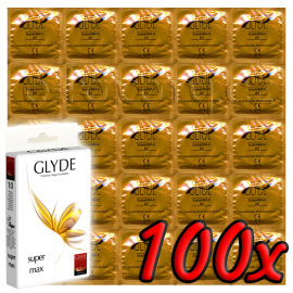 Glyde Super Max Premium Vegan 100ks