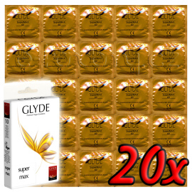 Glyde Super Max Premium Vegan 20ks