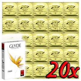 Glyde Maxi Premium Vegan 20ks