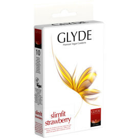 Glyde Slimfit Strawberry Vegan 10ks