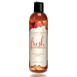 Intimate Earth Oral Pleasure Glide Fresh Strawberries 120ml