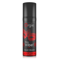 Orgie Sexy Vibe! Liquid Vibrator Hot 15ml - cena, porovnanie