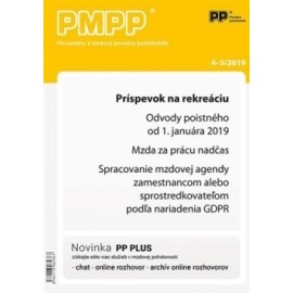 PMPP 4-5/2019 Príspevok na rekreáciu