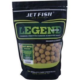 Jet Fish Boilies Legend, Žltý impulz + Orech/Javor 20mm 1kg