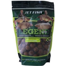 Jet Fish Boilies Legend Bioenzym, Fish + Losos/Asafoetida 24mm 1kg