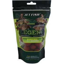 Jet Fish Boilies Legend, Robin Red + Brusnica 24mm 250g