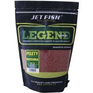 Jet Fish Pelety Legend Brusnica 4mm 1kg - cena, porovnanie