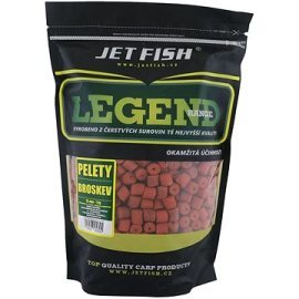 Jet Fish Pelety Legend Broskyňa 12mm 1kg