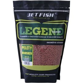 Jet Fish Pelety Legend Broskyňa 4mm 1kg
