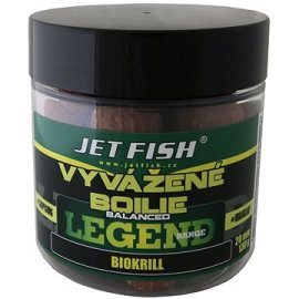 Jet Fish Vyvážené boilies Legend, Biokrill 20mm 130g