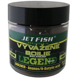 Jet Fish Vyvážené boilies Legend, Bioliver + Ananás/N-Butric Acid 20mm 130g