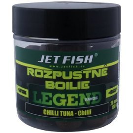 Jet Fish Rozpustné boilies Legend, Chilli Tuna/Chilli 20mm 150g