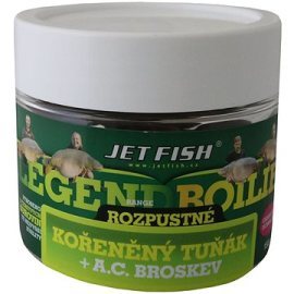 Jet Fish Rozpustné boilies Legend, Pikantný tuniak + Broskyňa 20mm 150g