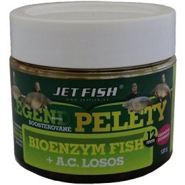 Jet Fish Boosterované pelety Legend Bioenzym Fish + Losos/Asafoetida 12mm 120g